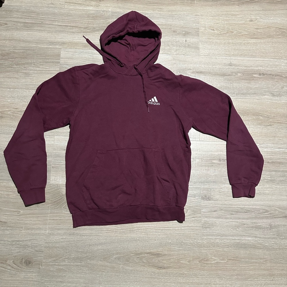 Adidas Men's size Medium maroon Hoodie